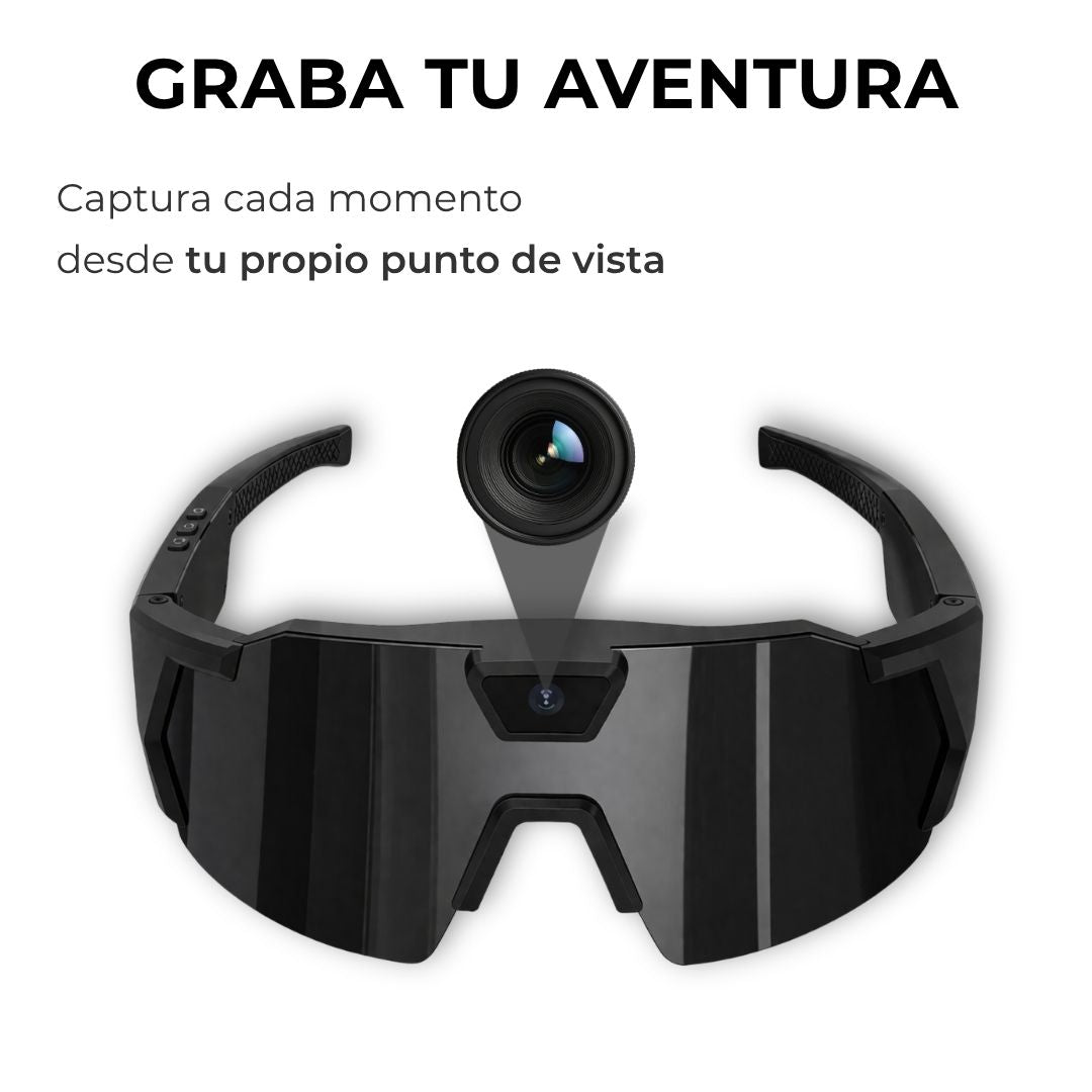 VISIONRIDE™ Gafas con Cámara POV