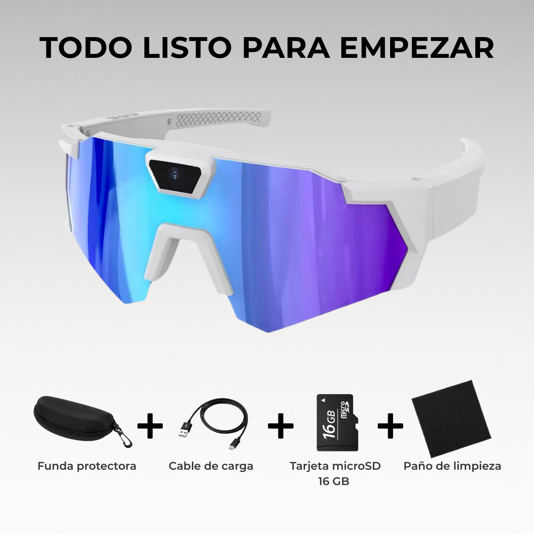VISIONRIDE™ <br> Gafas Cámara POV