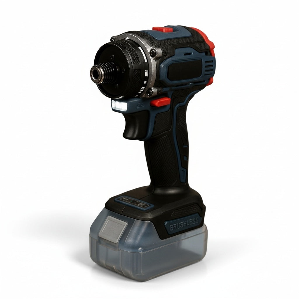 Atornillador de Impacto Eléctrico 18V Brushless [280Nm] – Valtec Pro Series (SIN BATERÍA INCLUIDA)